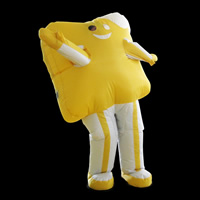 Yellow inflatable move cartoon