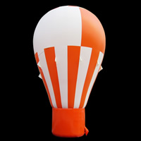 Ballons gonflables en forme de montgolfière