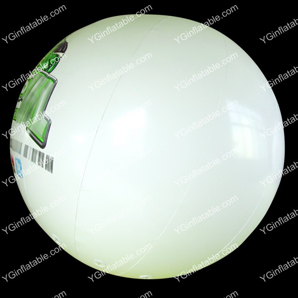 ballon publicitaire gonflable blancGO057