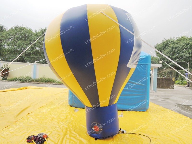 Ballon d'atterrissage jaune et bleuGC144