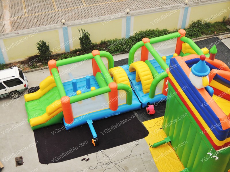 Parcours d'obstacles gonflables pour les enfantsGE147
