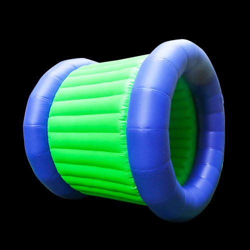 Roue gonflable de rouleau de rouleau d'airAKD108-Blue