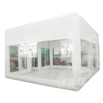 Tente gonflable pour salle de climatisation