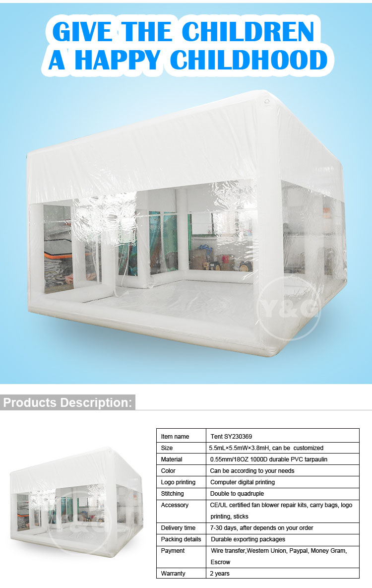 Tente gonflable pour salle de climatisationGN146