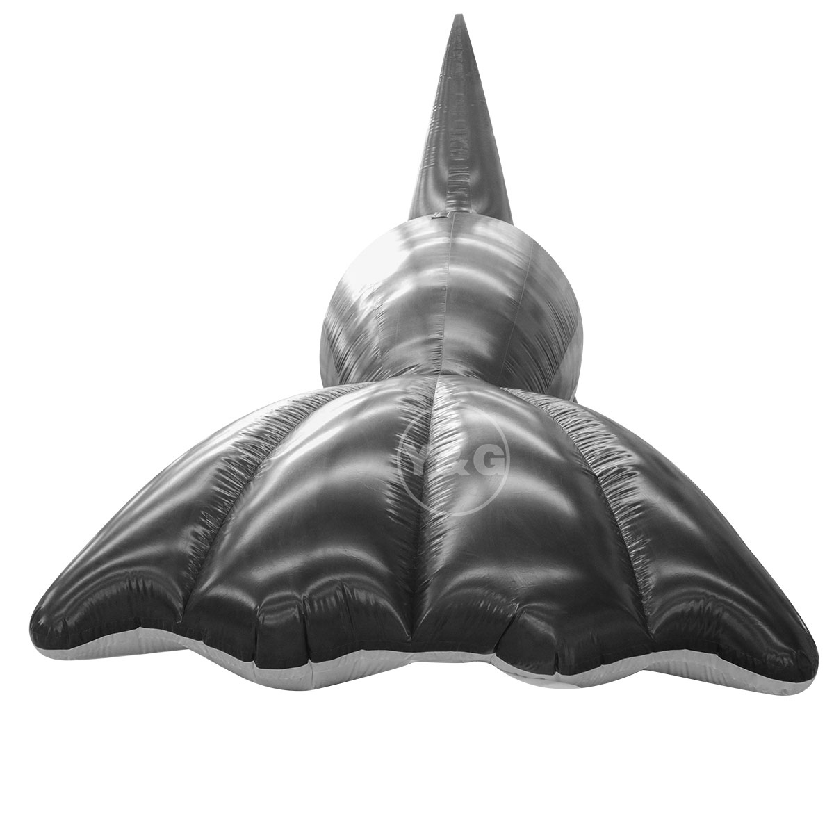 Ballon gonflable dauphin noirGO072