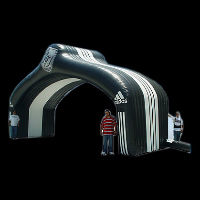 Arche gonflable personnage Adidas