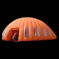 Tente dôme orangeGN004