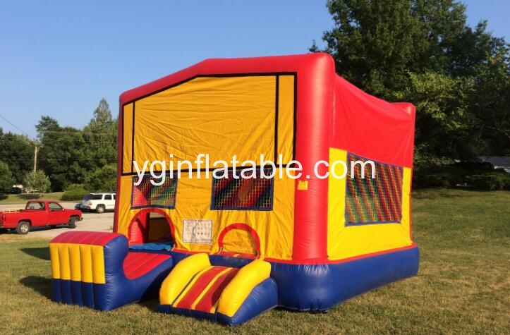 The thematic and funny inflatable bounce house