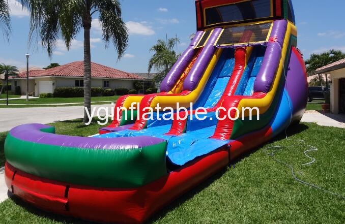 How to dry an inflatable water slide