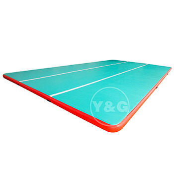 Large Blue Inflatable Gymnastics Mat