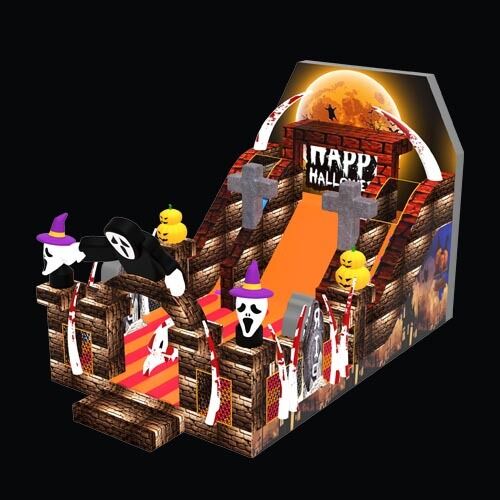 Meilleur toboggan aquatique gonflable pour Halloween