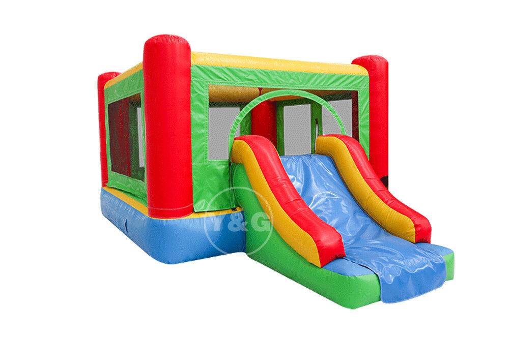 Mini Rainbow Bounce House with SlideYGIP-17